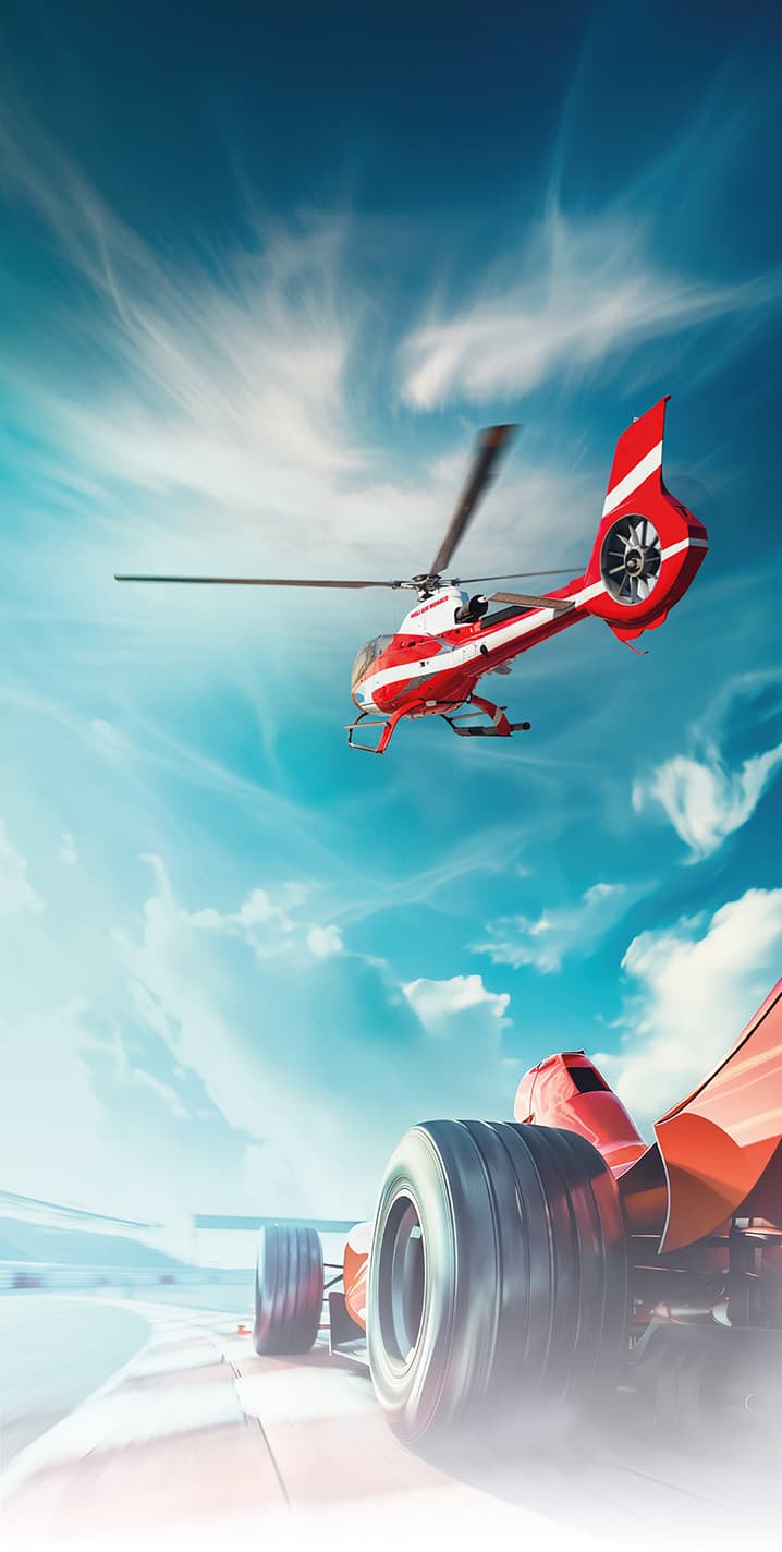 Monaco Grand Prix flight experience